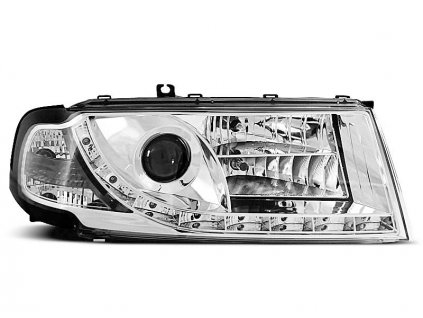 Přední světla Škoda Octavia I 01-04 - chrom