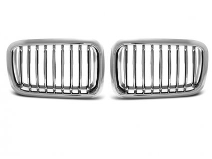 Přední maska, ledvinky BMW E36 12.90-09.96 chrom