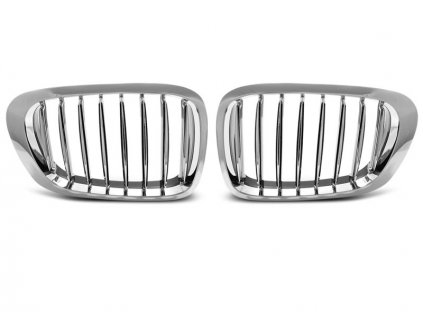 Přední maska, ledvinky BMW E46 coupe 99-03 chrom