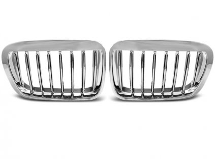 Přední maska, ledvinky BMW E46 sedan 98-01 chrom