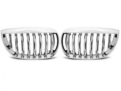 Přední maska, ledvinky BMW E87/E81 04-07 chrom