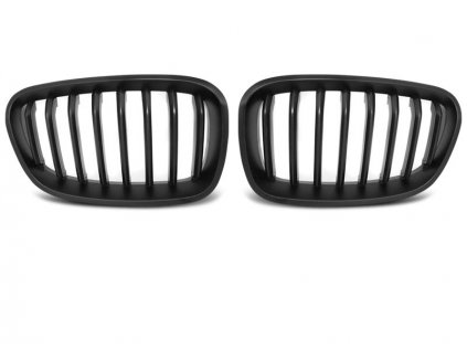 Přední maska, ledvinky BMW F20/ F21 11-12.14 matná černá