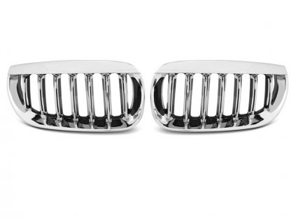 Přední maska, ledvinky BMW X3 E83 04-06 chrom
