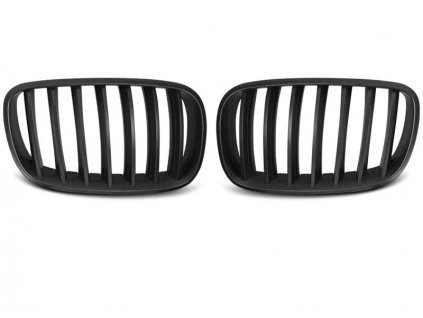 Přední maska, ledvinky BMW X5 E70 / X6 E71 08-  černá