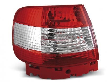 Zadní světla Audi A4 B5 Lim. 95-00 - bílé/červené