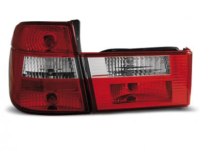 Zadní světla BMW E34 combi 91-96 - bílé/červené