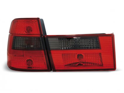 Zadní světla BMW E34 combi 91-96 - kouřové/červené