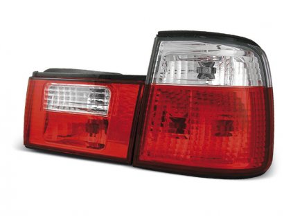 Zadní světla BMW E34 Lim. 88-95 - bílé/červené