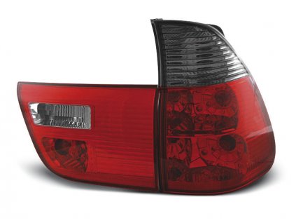 Zadní světla BMW X5 E53 99-03 - kouřové/červené