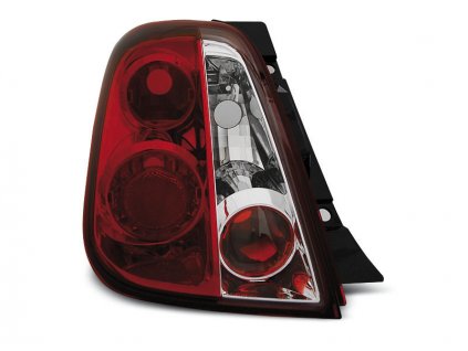 Zadní světla Fiat 500 07+ červený/krystal