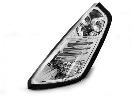Zadní světla Fiat Grande Punto 05-09 - krystal/chrom LED