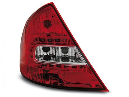 Zadní světla Ford Mondeo 01-07 - červená/krystal LED