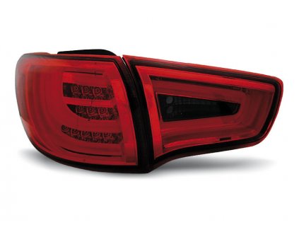 Zadní světla Kia Sportage III 10- červená/kouřová LED BAR