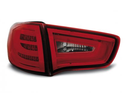 Zadní světla Kia Sportage III 10- červený/krystal LED BAR