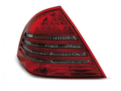 Zadní světla Mercedes Benz C W203 00-12/04 červená/kouřová LED