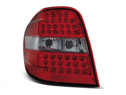 Zadní světla Mercedes Benz ML W164 05-08 - krystal/červené LED