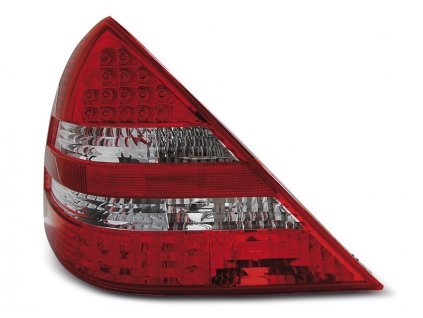 Zadní světla Mercedes Benz SLK R170 96-04 - červené/krystal LED