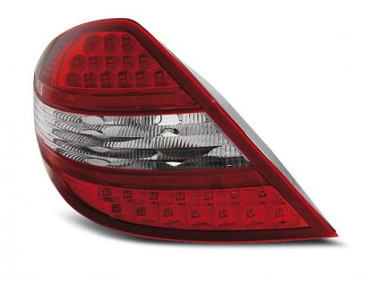 Zadní světla Mercedes Benz SLK R171 04-11 - krystal/červené LED