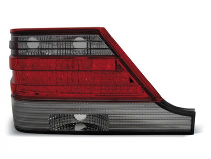 Zadní světla Mercedes Benz W140 S-Klasse 95-98 - kouřové/červené LED