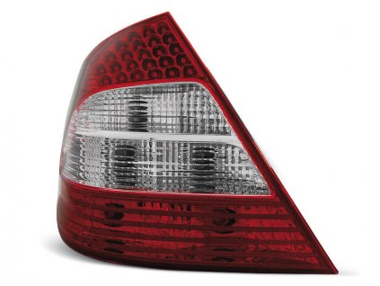 Zadní světla Mercedes Benz W211 Sedan E-Klasse 02-06 - bílé/červené LED