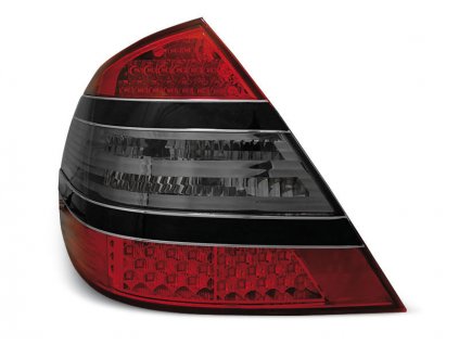 Zadní světla Mercedes Benz W211 Sedan E-Klasse 02-06 - kouřové/červené LED
