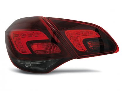 Zadní světla Opel Astra J HTB 09+ červená/ krystal