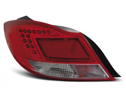 Zadní světla Opel Insignia hatchback, sedan - krystal/červené LED