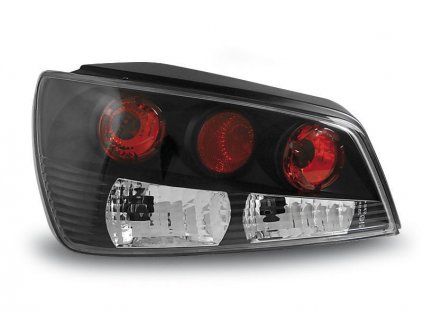 Zadní světla Peugeot 306 3+5D 97-01 - krystal/černé