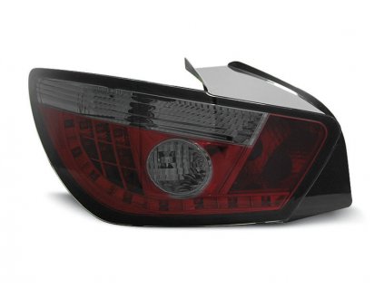 Zadní světla Seat Ibiza 6J 3dv. 08- - kouřové/červené LED