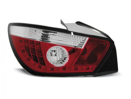 Zadní světla Seat Ibiza 6J 3dv. 08- - krystal/červené LED