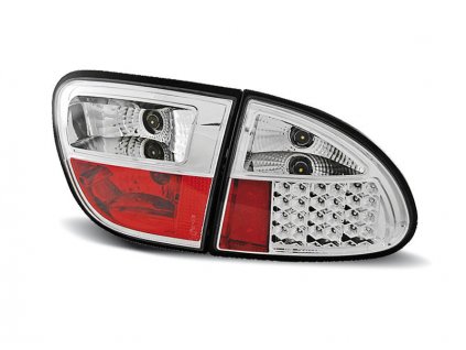 Zadní světla Seat Leon 98-05 - krystal/chrom LED