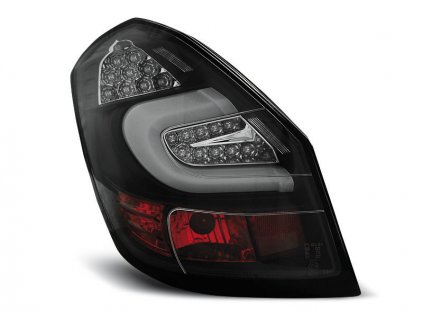 Zadní světla Škoda Fabia II 07- černá LED BAR