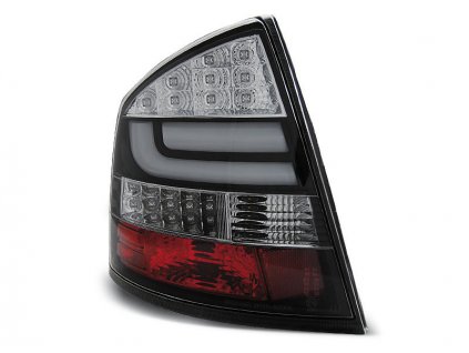 Zadní světla Škoda Octavia II sedan 04- černá LED BAR