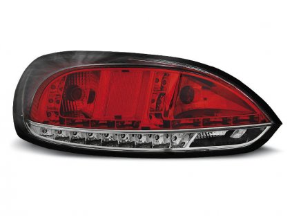 Zadní světla VW Scirocco III 08+ červená/krystal LED BAR
