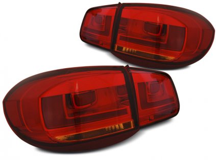 Zadní světla VW Tiguan 07-11 červené LED BAR