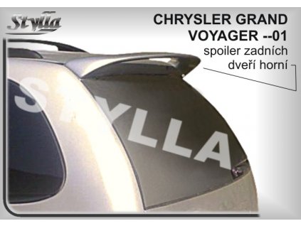 Zadní spoiler Chrysler Grand Voyager 3D / 4D minivan 01 / 1995 –