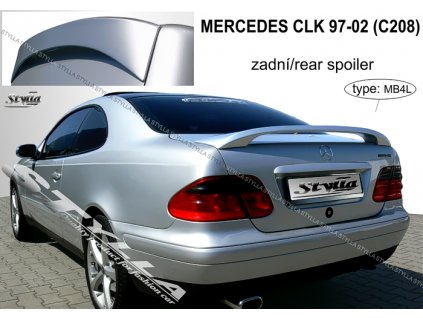 Zadní spoiler Mercedes Benz CLK W208, C208 coupe 06 / 1997 –