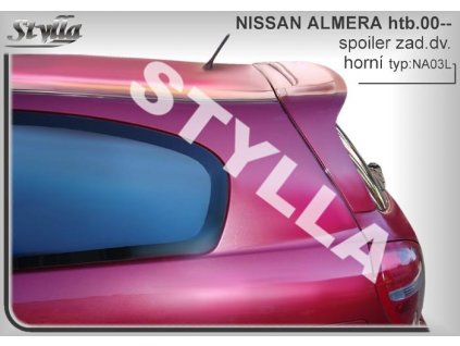 Zadní spoiler Nissan Almera 3D / 5D hatchback 01 / 2000 –