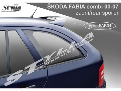 Zadní spoiler Škoda Fabia combi 04 / 2000 –