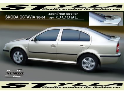 Zadní spoiler Škoda Octavia liftback 09 / 1996 –