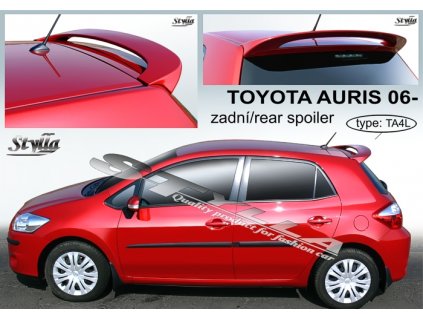 Zadní spoiler Toyota Auris 3D / 5D hatchback 10 / 2006 –