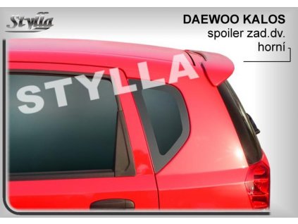 Zadní spoiler Daewoo Kalos 3D / 5D hatchback 09 / 2002 –