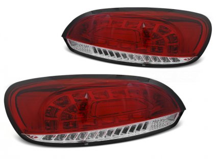 Zadní světla VW Scirocco III 08-14 červená/bílá LED