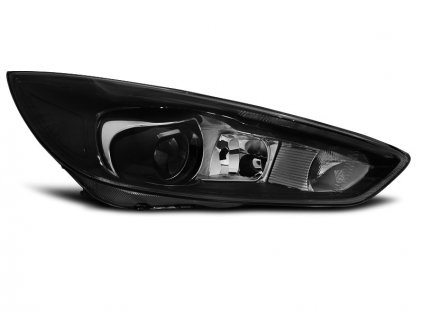 Přední světla Ford Focus MK3 14+ černá LED DRL
