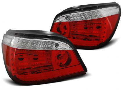 Zadní světla BMW E60 03-07 červený/krystal LED SEKV