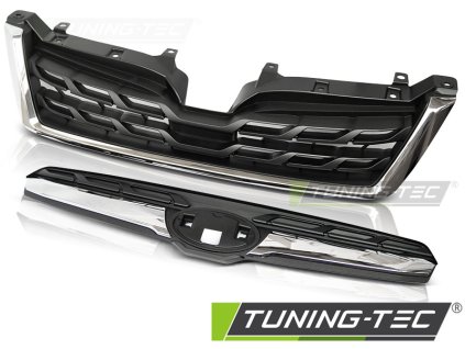 Přední maska Subaru Forester IV 13-18 LCI STYLE chrom černá