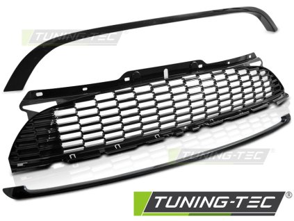 Přední maska Mini Cooper 10-14 R56/57/55 JCW STYLE lesklá černá