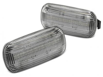 Boční blikače Audi A4 B6 10.00-10.04 / A4 B7 11.04-08 bílá LED