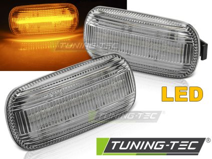 Boční blikače Audi A4 B6 10.00-10.04 / A4 B7 11.04-08 bílá LED