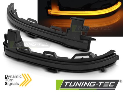 LED boční směrovky pro zrcátka BMW X3 / X4 / X5 / X6 kouřová SEQ LED